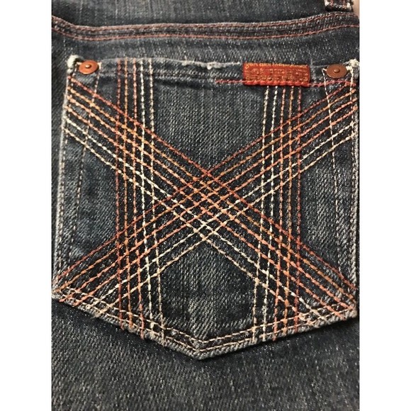 7 For All Mankind Women's Jeans Crop Mia  Distressed Size 27 NWT - Picture 10 of 10